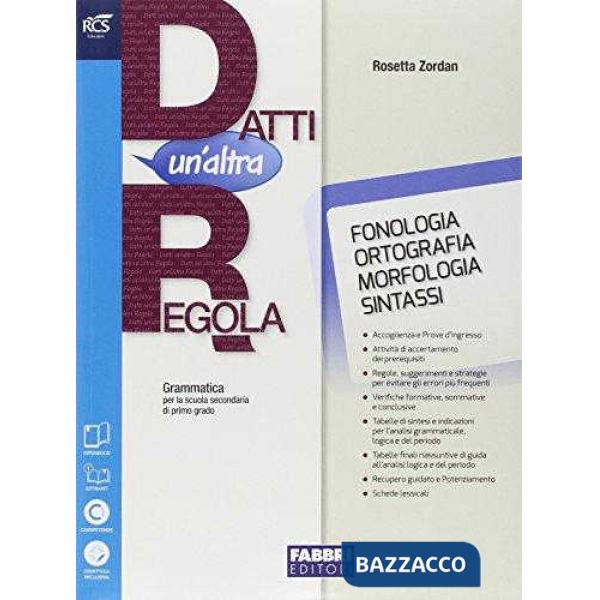 DATTI ALTRA REGOLA MORF + QUAD + PROVE SET MINOR
