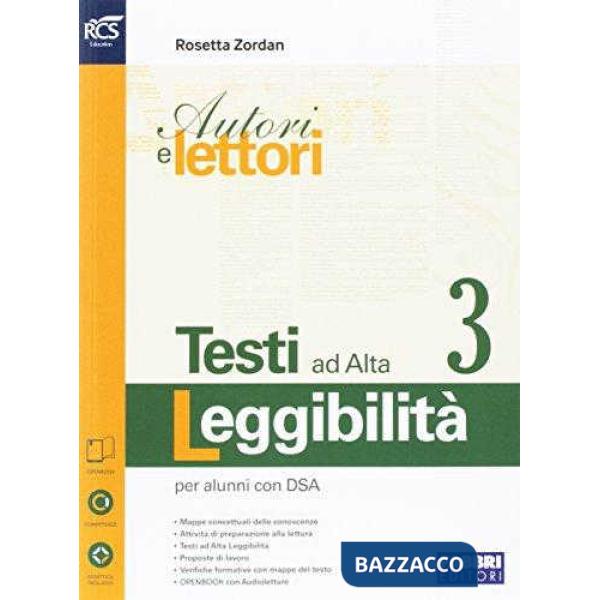 AUTORI E LETTORI 3 DSA SET MAIOR
