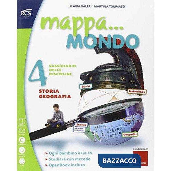 MAPPA... MONDO 4 ANTROPOL SET + QUAD + ATLANTE