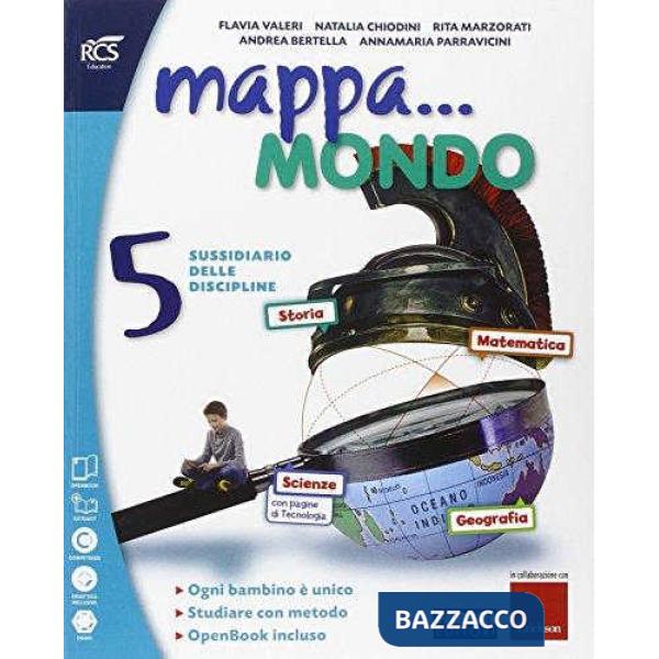 MAPPA... MONDO 5 VOL UNICO SET + QUADERNI