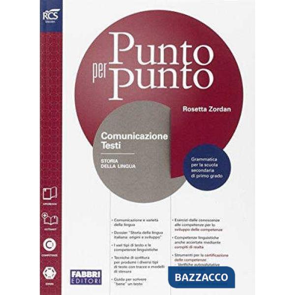 PUNTO PER PUNTO COMUNICAZIONE E TESTI SET MAIOR