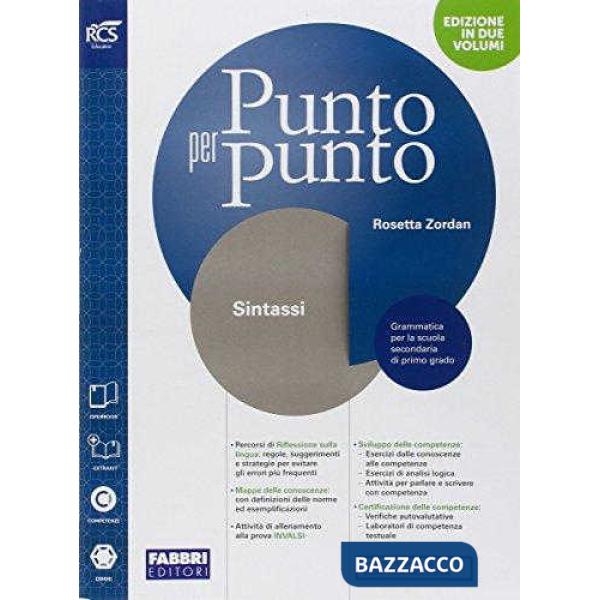 PUNTO PER PUNTO SINTASSI SET MAIOR