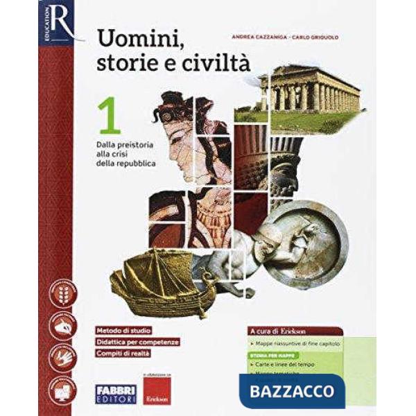 UOMINI, STORIE E CIVILTA' 1 SET MAIOR