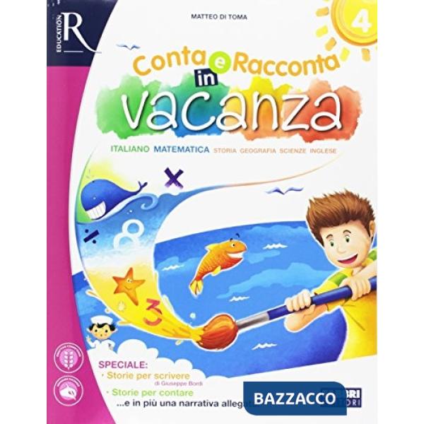 CONTA E RACCONTA IN VACANZA 4 SET