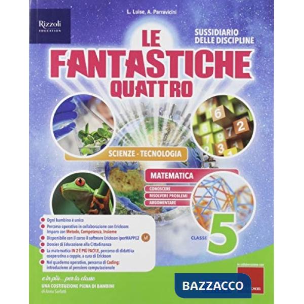 LE FANTASTICHE 4 CL. 5 SET SCIENT.