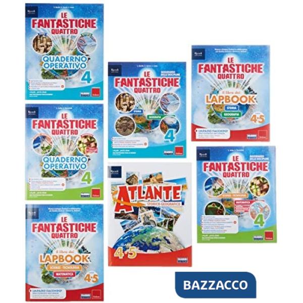 LE FANTASTICHE 4 CL. 4 SET ANTROP. + SCIEN