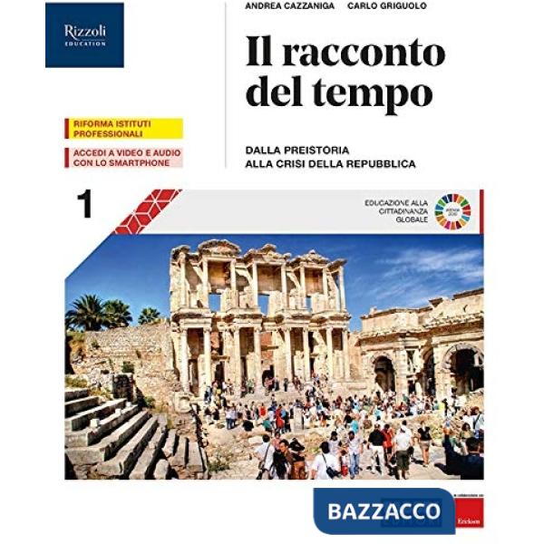 RACCONTO DEL TEMPO 1 VOL. + ATLANTE + STORIA ALIMENT. SET