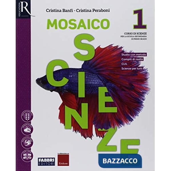 MOSAICO SCIENZE 1 SET MAIOR-VENDITA SEPARATA