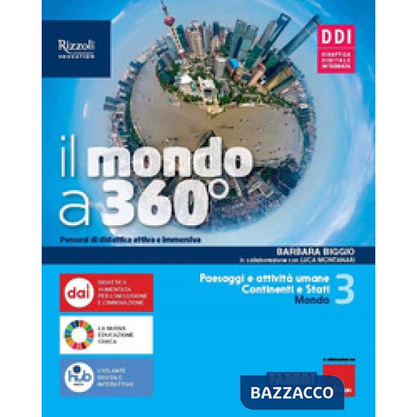 IL MONDO A 360 VOL. 3 CON ATLANTE + HUB