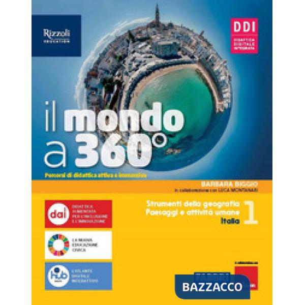 IL MONDO A 360 VOL. 1 SENZA REGIONI D'ITALIA + FAS