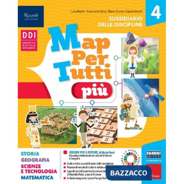 MAPPERTUTTI PIU 5 VOL. UNICO - QUAD. ANTROP. - QUAD. SCIETIF. + HUB KI