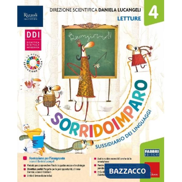 SORRIDOIMPARO LETTURE LETTURE 4 - SCITTURA 4 - GRAMMATICA 4