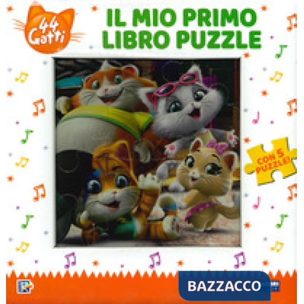 Mio primo libro puzzle. 44 gatti. Ediz. a colori (Il)