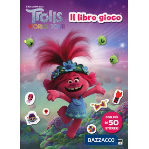 Trolls world tour. Il libro gioco. Con adesivi. Ediz. a colori