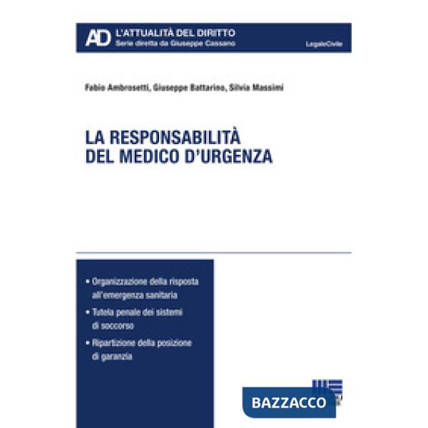La responsabilità del medico d'urgenza