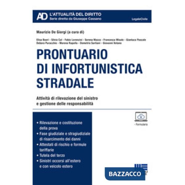MANUALE OPERATIVO DELL'INFORTUNISTICA STRADALE