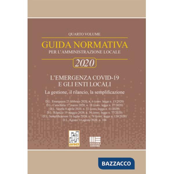 Guida normativa per l'amministrazione locale 2020