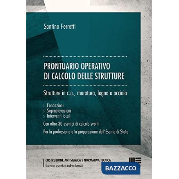 PRONTUARIO OPERATIVO DI CALCOLO DELLE STRUTTURE
