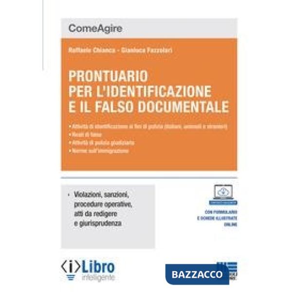Prontuario per l'identificazione e il falso documentale