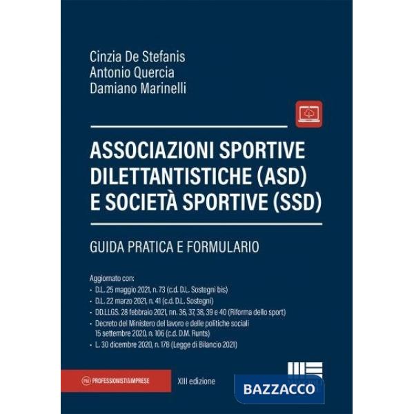 Associazioni sportive dilettantistiche (ASD) e società sportive (SSD)