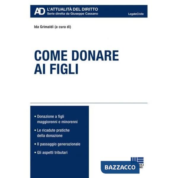 Come donare ai figli