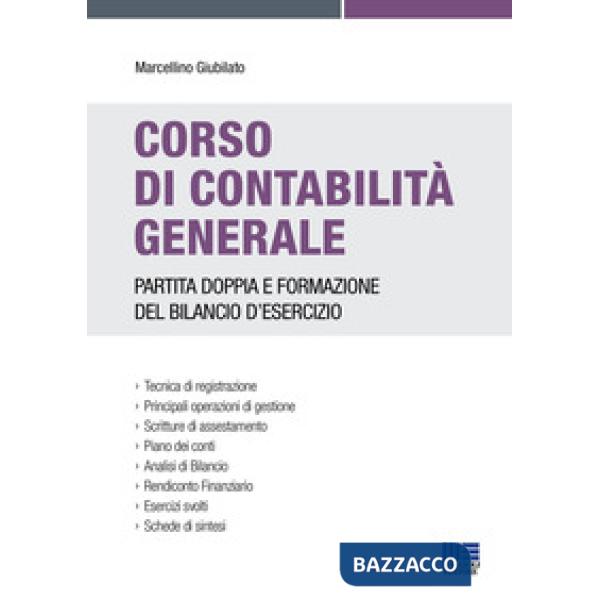 Corso di contabilità generale