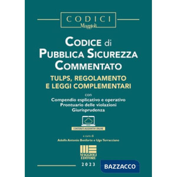 CODICE DELLE LEGGI DI PUBBLICA SICUREZZA