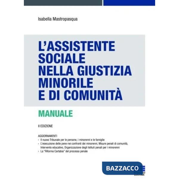 L'assistente sociale nella giustizia minorile e di comunità. Temi e parole chiave
