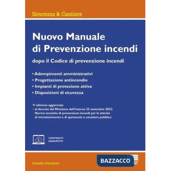 Nuovo manuale di prevenzione incendi