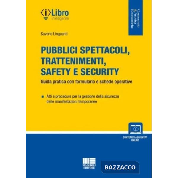 FORMULARIO DEI PUBBLICI SPETTACOLI E TRA