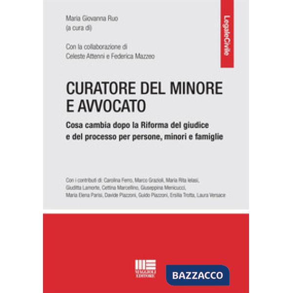 Curatore del minore e avvocato. Cosa cambia dopo la riforma del giudice e del processo per persone, minori e famiglie