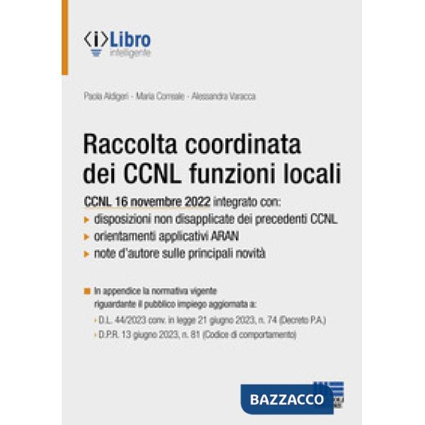 Raccolta coordinata dei CCNL. Funzioni locali