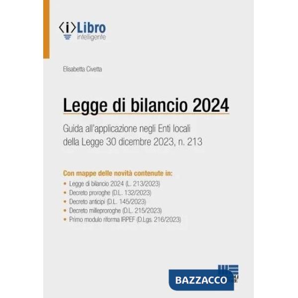 LEGGE DI BILANCIO 2024