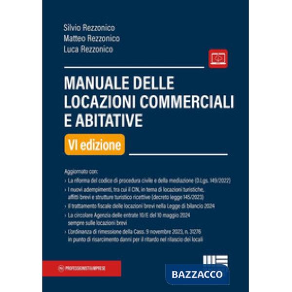 Manuale delle locazioni commerciali e abitative