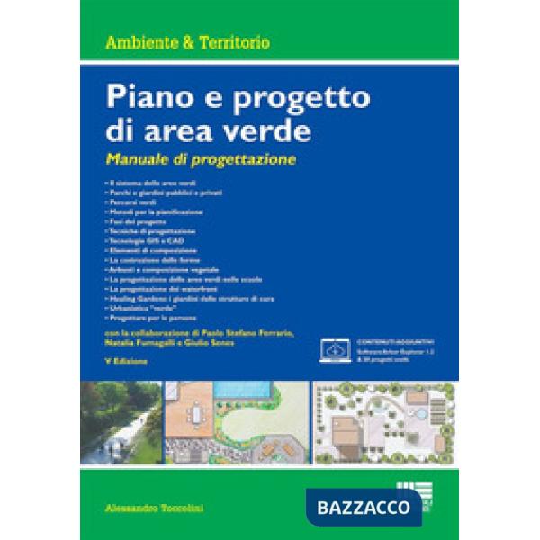 Piano e progetto di area verde. Manuale di progettazione