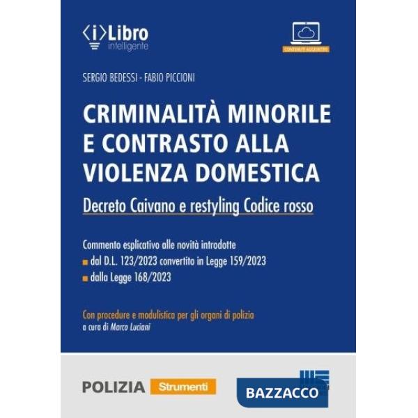 CRIMINALITA' MINORILE E CONTRA. VIOLENZA
