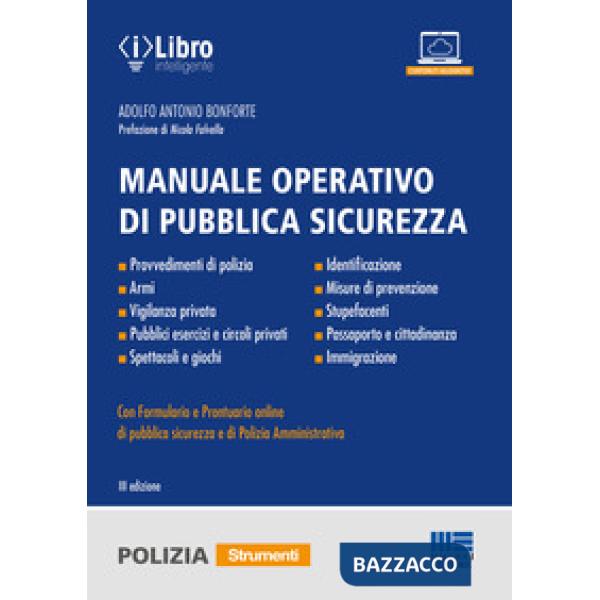 Manuale operativo di pubblica sicurezza