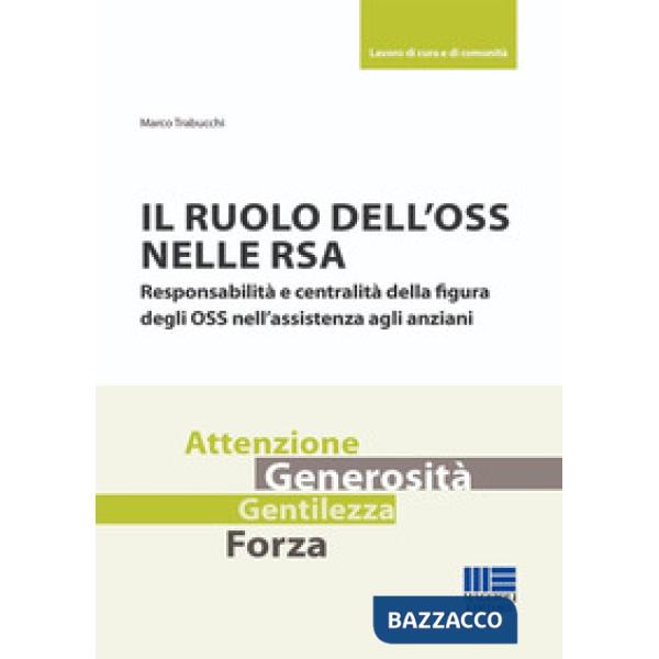 Il ruolo dell'OSS nelle RSA. Responsabilità e centralità della figura degli OSS nell'assistenza agli anziani