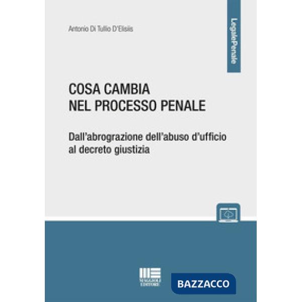 Cosa cambia nel processo penale. Dall'abrograzione dell'abuso d'ufficio al decreto giustizia