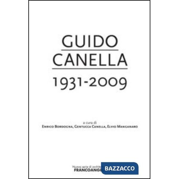 Guido Canella 1931-2009