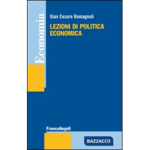 Lezioni di politica economica
