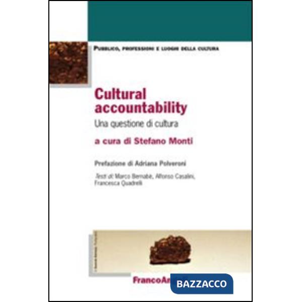 Cultural accountability. Una questione di cultura