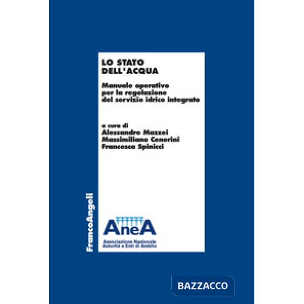 Stato dell'acqua. Manuale operativo per la regolazione del servizio idrico integrato (Lo)