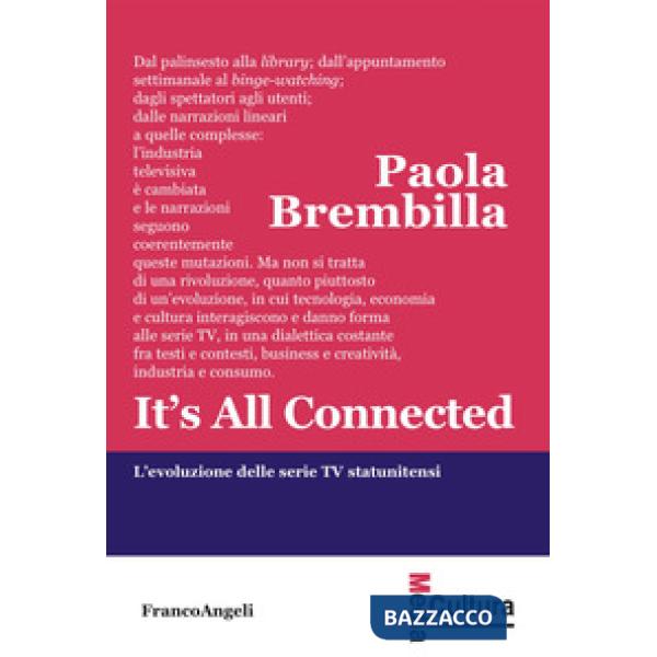 It's all connected. L'evoluzione delle serie TV statunitensi