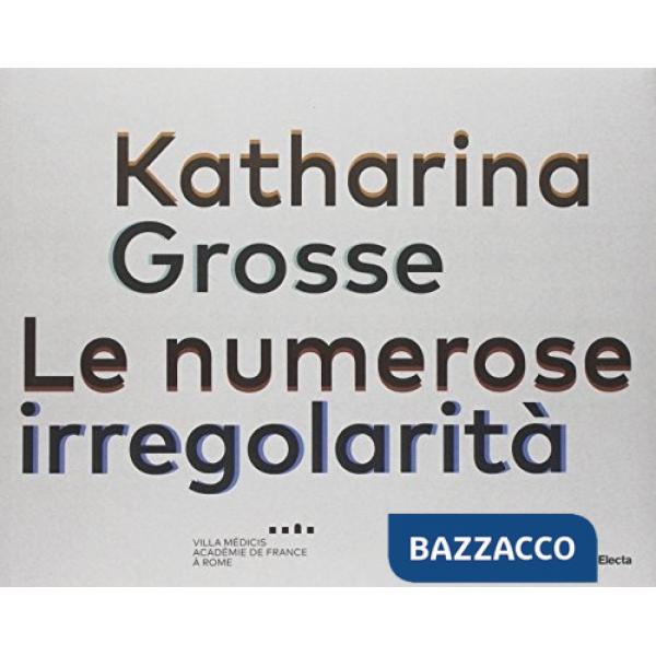 Tatiana Trouvé, Katharina Grosse. Le numerose irregolarità. Ediz. italian, inglese e francese