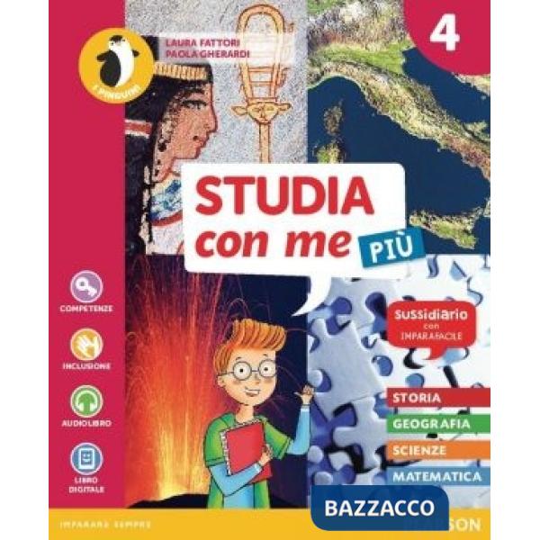 STUDIA CON ME PIU' 4 UNICO + COMP. ST/GEO 4 + COMP
