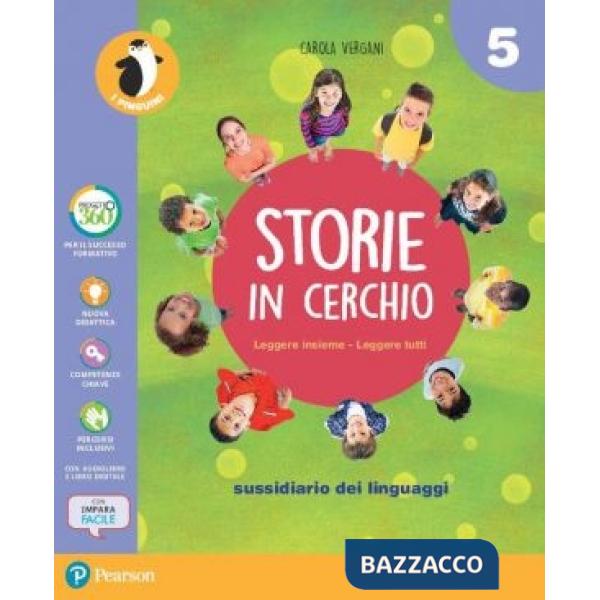 STORIE CERCHIO 5 LETTURE + GRAMM. + LINGUAGGI + IT