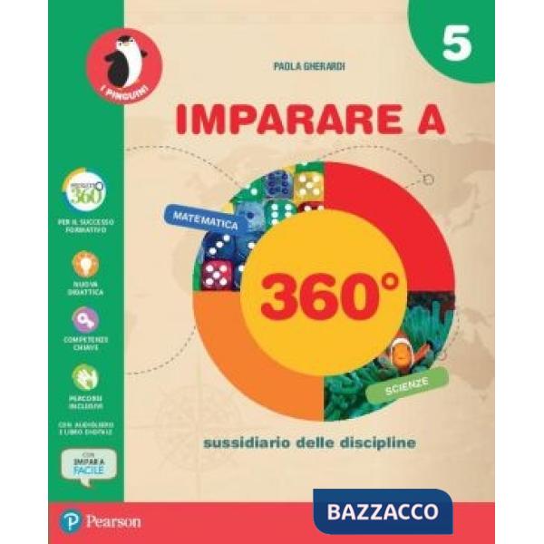 IMPARARE 360 5 SCIENTIFICO SPEZZ VOL + QUAD. SCIEN