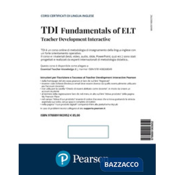 TDI. Teacher development interactive. Fundamentals of Elt