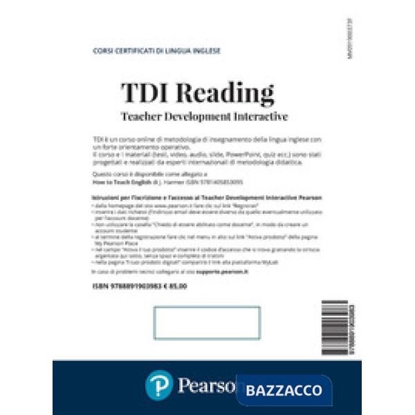 TDI. Teacher development interactive. Reading